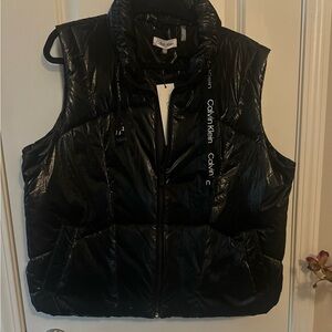 Calvin Klein Black Puffer Vest